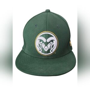 Colorado State Under Armour Stretch Fit Men's Hat Green University Sports